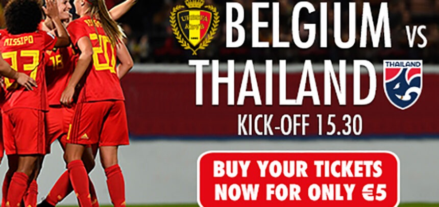 Damesvoetbalinterland België – Thailand